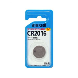 Maxell CR2016 �R�C���^���`�E���d�r