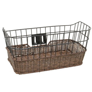 PALMY(パルミー) TB-66-1 ATB 籐風ワイドバスケット 自転車 フロントバスケット・新聞・前カゴ