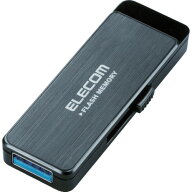 ELECOM USB3.0フラッシュ 16GB AESセキュリティ機能付 ブラック MF-ENU3A16GBK 事務用品