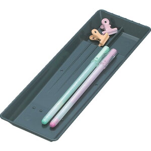 オープン工業 ペン皿 小 PS-21-BK 文房具・コピー用紙