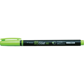 トンボ鉛筆 文房具・コピー用紙 蛍光マーカー蛍COAT80 黄緑 WA-SC92