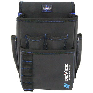 SK11 DEVICE 腰袋 2段 大容量ポケット DVC-KZ12 ガレージ工具 ツールバッグ