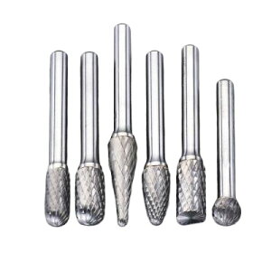 ESCO(エスコ) 超硬カッターセット 鉄鋳物用 6本組/6mm軸 EA819J-17
