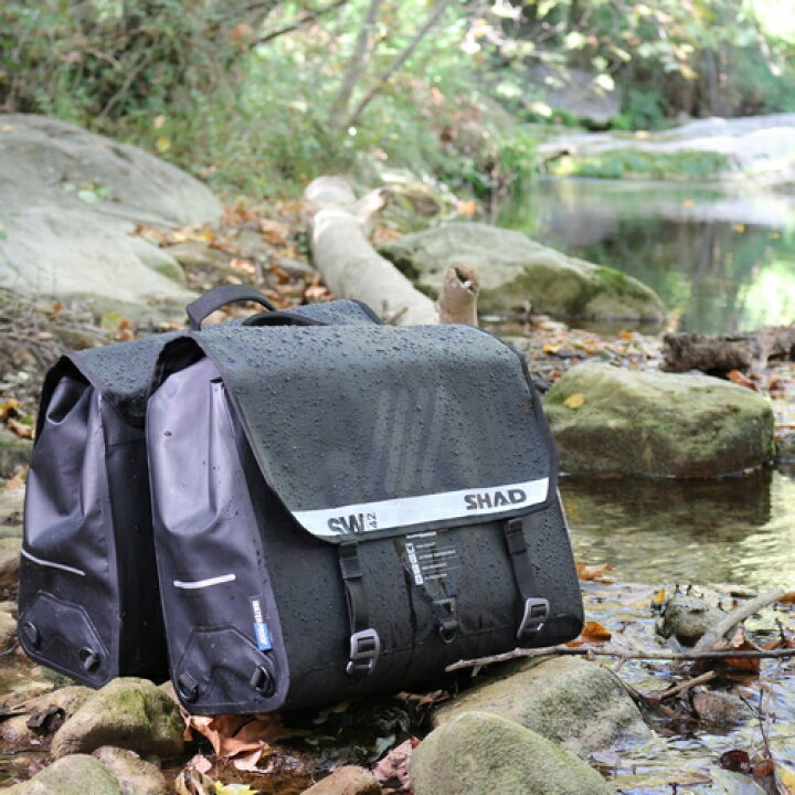 楽天市場】SHAD バイク 防水 サイドバッグ SW42 アドベンチャー 50L 