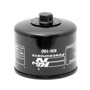 K&N KN-160 �I�C���t�B���^�[ �u���b�N �J�[�g���b�W�^�C�v �o�C�N