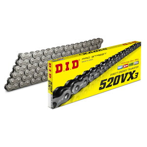 DID(�哯�H��) VX�V���[�Y�`�F�[�� 520VX3-114L FJ(�y�����N���b�v) �X�`�[�� DID520VX3-114FJ �o�C�N