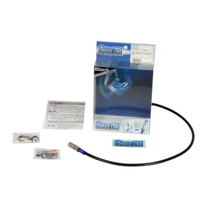 SWAGE-LINE �t�����g�z�[�X�L�b�g �X�e��/�u���b�N XG250�g���b�J�[ 04-18 STFB317 �o�C�N �u���[�L�z�[�X