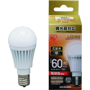 ACXI[}(IRIS OHYAMA) LEDd E17Lz^Cv Ή 60` dF LDA9L-G-E17/D-6V3 ƓE[NCg