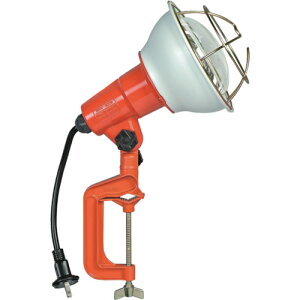 ハタヤリミテッド 防雨型作業灯 リフレクターランプ200W 100V電線0.3m バイス付 RE-200
