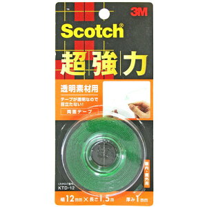 3M  fޗpʃe[v 12mm×1.5m×1mm KTD-12 pi