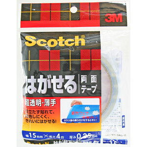 3M(X[G) ͂闼ʃe[v E 15mm×4m×0.25mm SRS-15   q