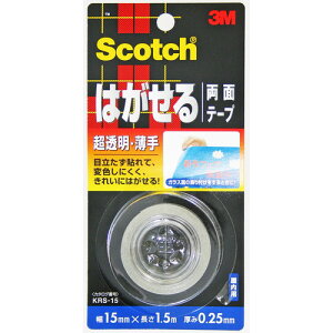3M ͂闼ʃe[v E 15mm×1.5m×0.25mm KRS-15 pi
