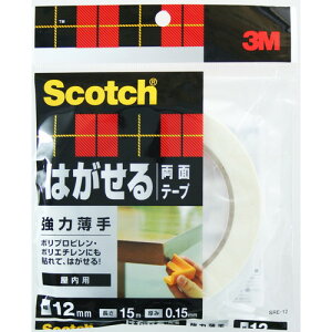 3M ͂闼ʃe[v ͔艮p 12mm×15m×0.15mm SRE-12 pi