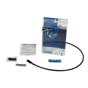 SWAGE-LINE ���A�z�[�X�L�b�g �u���b�N/�u���b�N GSX-R1000 �u�����{ 12-16 BARB538 �o�C�N �u���[�L�z�[�X