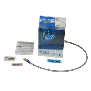 SWAGE-LINE ���A�z�[�X�L�b�g �X�e��/�N���A MT-03/MT-25 16-18 STR360 �o�C�N �u���[�L�z�[�X