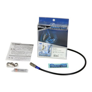 SWAGE-LINE ���A�z�[�X�L�b�g �X�e��/�u���b�N XG250�g���b�J�[ 04-18 STRB317 �o�C�N �u���[�L�z�[�X