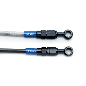 SWAGE-LINE �N���b�`�z�[�X�L�b�g �u���b�N/�u���b�N ZX-14R ABS High Grade 16-18 BACB760 �o�C�N