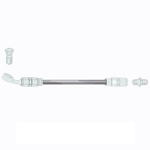 SWAGE-LINE �z�[�XKIT�X�e��/�N���A �n�[���[�p 11��20-CAD 1300mm STH1300-20 �o�C�N �u���[�L�z�[�X