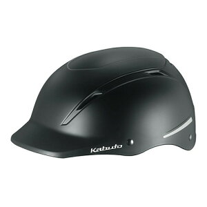 OGK KABUTO(オージーケーカブト) BRERO ブレロ マットブラック 自転車 アーバン・帽子型ヘルメット
