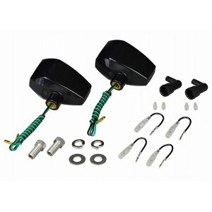 POSH Faith(ポッシュフェイス) ZR BK/スモークS球バルブ無 STDレンズ2PC 093281-06 バイク ウインカー