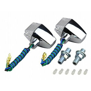 POSH Faith(ポッシュフェイス) CスリムシャープMK/CL ダブル球無 2PC/SET 095447 バイク ウインカー