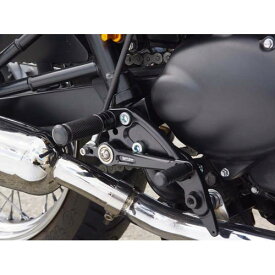 BABYFACE(ベビーフェイス) バイク フレーム回り バックステップ/BLK 2P Bonneville 01-15 002-T005BK