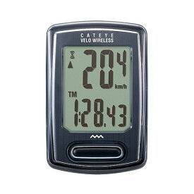 CATEYE(キャットアイ) CC-VT230W VELO WIRELESS ブラック 自転車 サイクルコンピューター本体