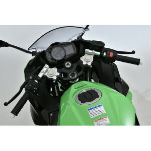 OVER Racing(�I�[���@�[���[�V���O) �X�|�[�c���C�f�B���O�n���h���L�b�g SLV Ninja400 55-722-11 �o�C�N �n���h���o�[