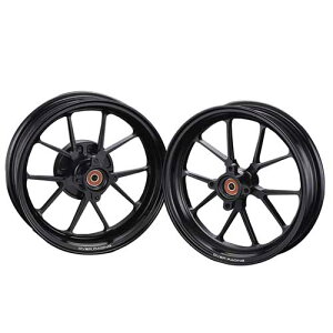 OVER Racing(�I�[���@�[���[�V���O) GP-TEN�z�C�[�� F2.70/R3.50-12 MONKEY125 �u���b�N 82-012-10B �o�C�N