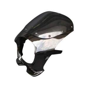 ai-NET 汎用 オリジナルビキニカウル STD スクリーン仕様 ブラック バイク 外装パーツ