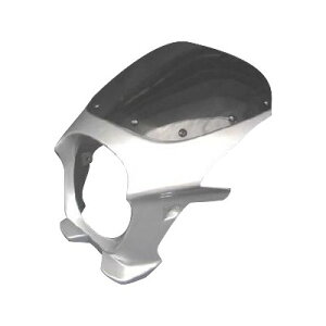 ai-NET 汎用 オリジナルビキニカウル STD スクリーン仕様 シルバー バイク 外装パーツ