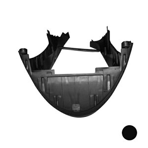 ヤマハ ジョグ JOG アプリオ 4JP/4LV/SA11J フロントモール ブラック 外装 エナジープライス