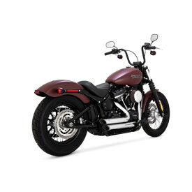 VANCE＆HINES(バンスアンドハインズ) バイク マフラー カスタムマフラー SHORT SHOTS STAGGERED CHR SOFTAIL 18-19 1800-2236