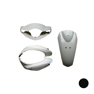 ホンダ スマートディオ DIO AF56/AF57/AF63 外装 4点 カウル セット ベガブラックメタリック エナジープライス