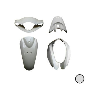 ホンダ スマートディオ DIO AF56/AF57/AF63 外装 5点 カウル セット クリアシルバーメタリック エナジープライス