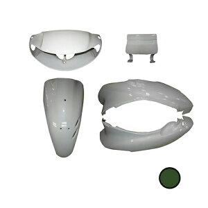 ホンダ ライブディオ DIO AF34 1型前期 AF34 外装 5点 カウル セット タスマニアグリーンメタリック エナジープライス