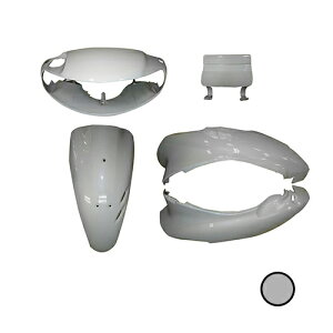 ホンダ ライブディオ DIO AF35 1型 AF35 外装 5点 カウル セット ムーンストーンシルバーメタリック エナジープライス