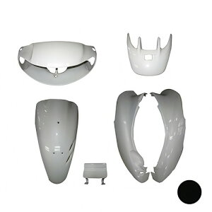 ホンダ ライブディオ DIO AF34 2型 AF34 外装 6点 カウル セット ピュアブラック エナジープライス