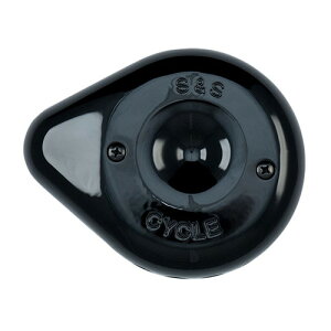 S&S CYCLE(GXAhGXTCN) MINI TEARDROP A/C Jo[ ubN XeXGAN[i[ėp 170-0366 oCN