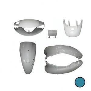 ホンダ ライブディオ DIO AF35 2型 AF35 外装 6点 カウル セット パールアトランディスブルー エナジープライス