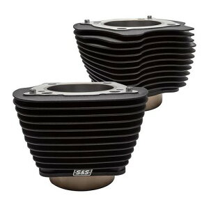 S&S CYCLE(GXAhGXTCN) 4.25rbO{AV_[Zbg W.BLK NO HIGHLIGHT M8 17-19 910-0683 oCN