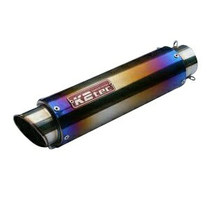 K2tec(ケイツーテック) GPスタイル STDチタンサイレンサー M1 520mm/φ100/50.8/ バンド止めタイプ gpsm1-52t5b5 バイク スリップオンマフラー・サイレンサー
