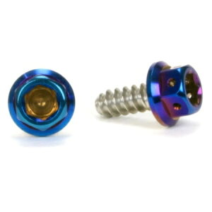 JSM �w�L�T�S���w�b�h PVD�`�^���R�[�g �^�b�s���O�X�N�����[ M5×12mm TA-JSM-BT003TI �o�C�N �l�W�E�r�X