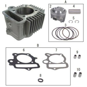 SP����(SP�^�P�K��) �V�����_�[�L�b�g(A�^�C�v)(17R-Stage+D/R-Stage+D 88cc�p) 01-04-7188H �o�C�N �G���W���{�́E�Z�b�g