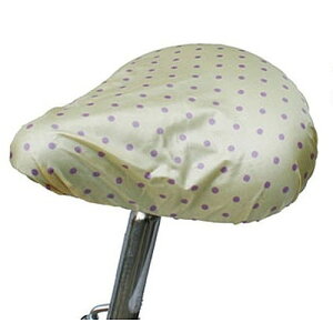 MARUTO(マルト) 雨よけファッションサドルカバー 水玉 イエロー SC-MT 自転車