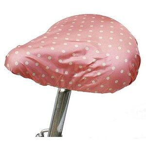 MARUTO(マルト) 雨よけファッションサドルカバー 水玉 オレンジ SC-MT 自転車