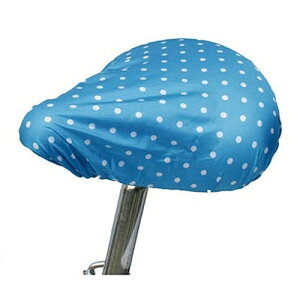 MARUTO(マルト) 雨よけファッションサドルカバー 水玉 ブルー SC-MT 自転車