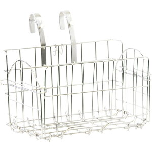 PALMY(パルミー) BZ-03 折たたみバスケット シルバー 自転車 フロントバスケット・新聞・前カゴ