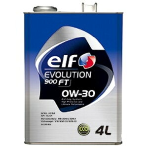 elf(エルフ) エルフ EVO 900 FT 0W-30 SL/CF 4L 6本 自動車 ガソリン・ディーゼル兼用オイル