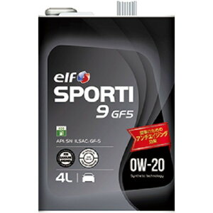 elf(Gt) Gt SPORTI 9 0W-20 SP/GF-6 4L 6{  K\pGWIC